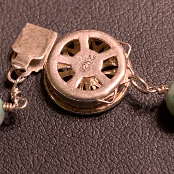 Sterling Silver Bead Bracelet - Handmade - Picture 4 of 4
